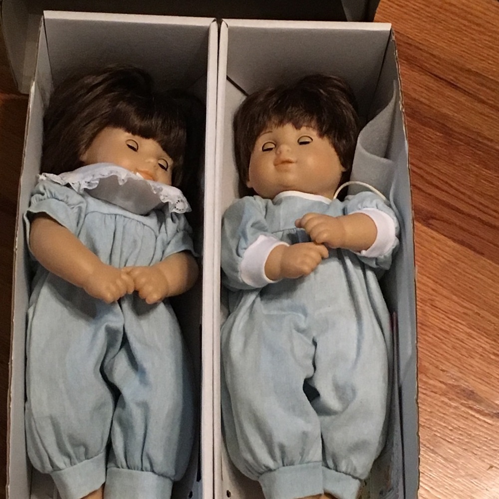American Girl bitty baby twins